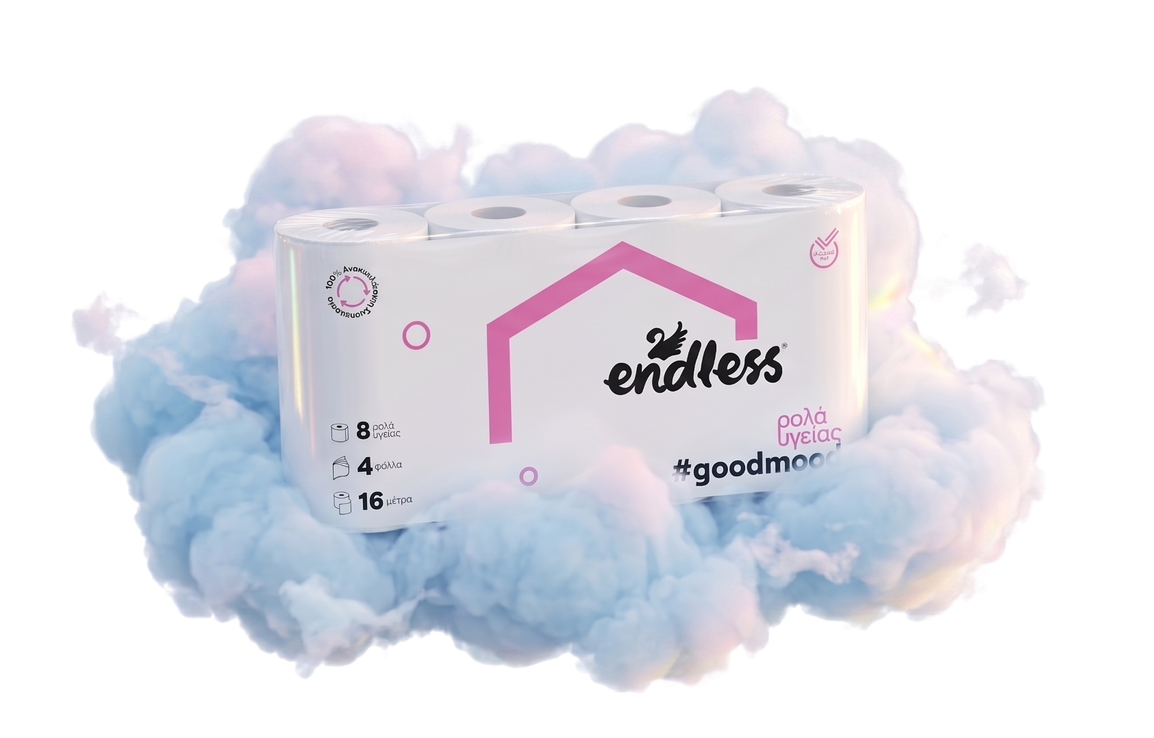 Endless #goodmood 4φυλλο Ρολά Υγείας