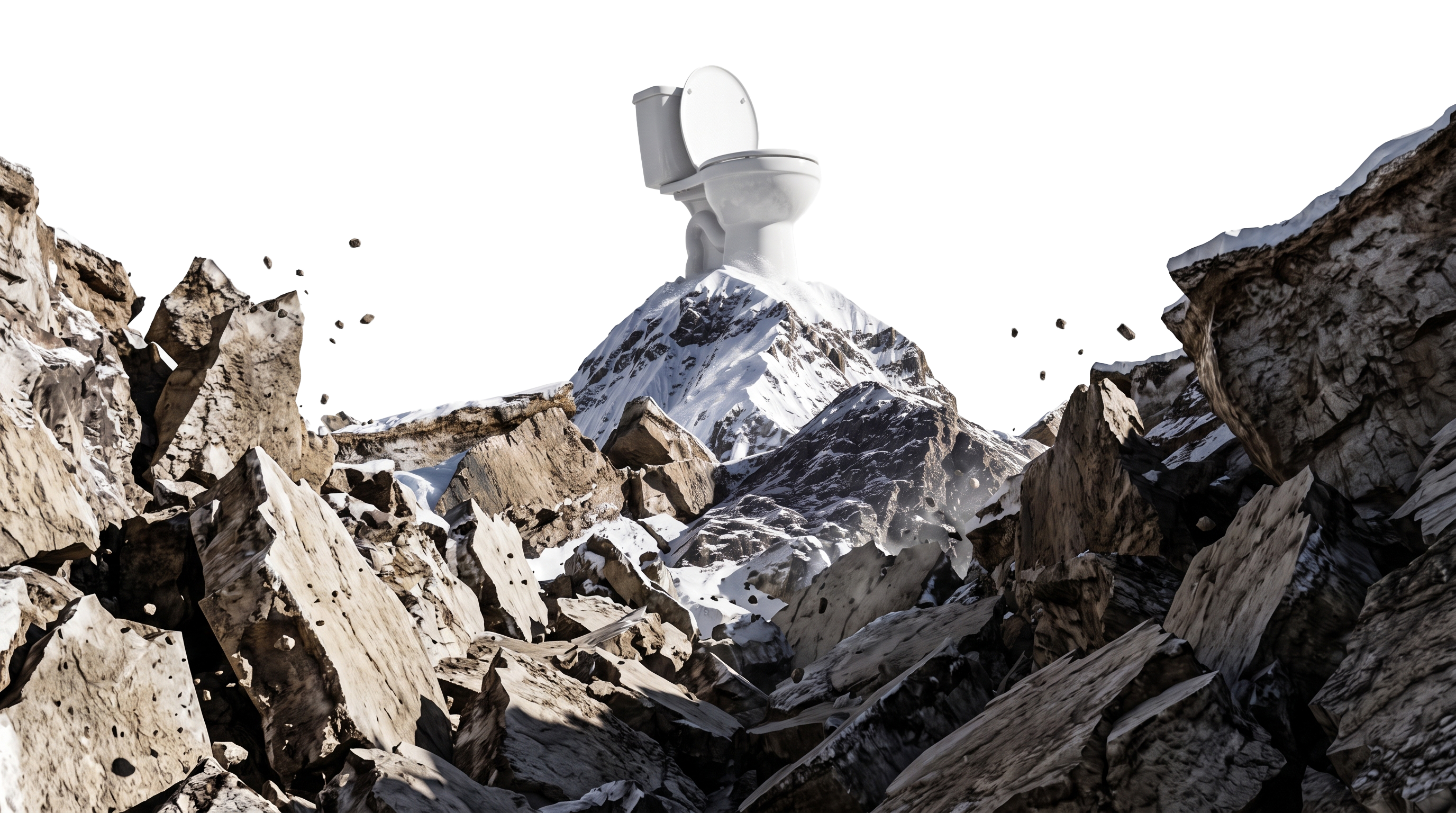 Mountain footer background